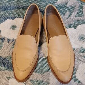 Everlane Sz 51/2, Made In Italy, Tan Loafers. NWT
